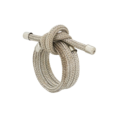 Knotted Rope Napkin Ring, Set of 4